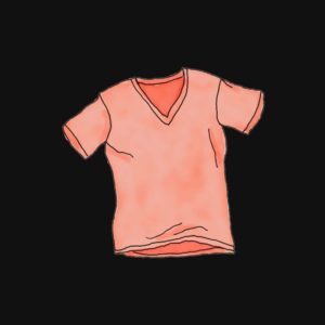 V shaped Tshirt